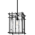 Quoizel Daphne 13" Wide Pendant Matte Black