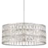 Quoizel Gibson 4 Light 20" Wide Crystal Pendant Polished Chrome