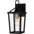 Quoizel Hull 13" Tall Outdoor Wall Sconce Matte Black