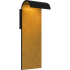 Quoizel Lunar 16" Tall LED Outdoor Wall Sconce Matte Black