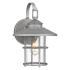 Quoizel Lombard 14" Tall Outdoor Wall Sconce Antique Brushed Aluminum