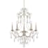 Quoizel Merida 5 Light 28" Wide Crystal Candle Style Chandelier Vintage Gold