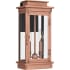 Quoizel Noelle 2 Light 16" Tall Outdoor Wall Sconce Aged Copper