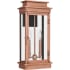 Quoizel Noelle 2 Light 19" Tall Outdoor Wall Sconce Aged Copper