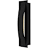 Quoizel Onyx 18" Tall LED Outdoor Wall Sconce Earth Black