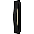 Quoizel Onyx 24" Tall LED Outdoor Wall Sconce Earth Black