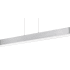 Quoizel Cutlass Single Light 48" Wide LED Linear Chandelier Brushed Aluminum