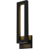 Quoizel Pompeii 24" Tall LED Outdoor Wall Sconce Earth Black