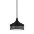 Quoizel Keagan 14" Wide Pendant Matte Black