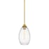 Quoizel Marza 9" Wide Mini Pendant Brushed Gold
