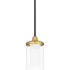 Quoizel 6" Wide Mini Pendant Matte Black