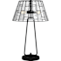 Quoizel Rainier 2 Light 26" Tall Tiffany Table Lamp Matte Black