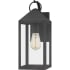 Quoizel Thorpe 15" Tall Outdoor Wall Sconce Mottled Black