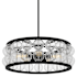 Quoizel Terrarock 5 Light 23" Wide Pendant Matte Black