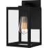 Quoizel 10" Tall Wall Sconce Earth Black