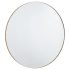 Quorum International Round 42" Diameter Modern Circular Metal Framed Bathroom Wall Mirror Gold