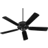 Quorum International All-Weather Allure 52" 5 Blade Indoor / Outdoor Ceiling Fan Noir