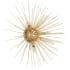 Quorum International Electra 5 Light 20" Wide Flush Mount Ceiling Fixture Aged Silver Leaf