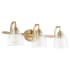 Aged Brass / Clear Seeded