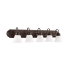 Quorum International Five Light 36" Wide Bathroom Fixture Toasted Sienna