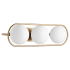 Quorum International Belmont 3 Light 26" Wide Vanity Light Aged Brass
