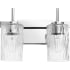 Quorum International Fort Worth 2 Light 13" Wide Vanity Light Chrome