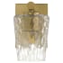 Quorum International Providence 8" Tall Bathroom Sconce Aged Brass
