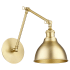 Quorum International 17" Tall Wall Sconce Aged Brass