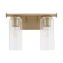 Quorum International Mercier 2 Light 15" Wide Vanity Light Aged Brass