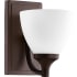 Quorum International Enclave Single Light 5-1/2" Wide Bathroom Sconce Oiled Bronze