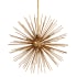 Quorum International Electra 8 Light Large Pendant Gold Leaf