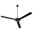 Quorum International Aerovon 60" 3 Blade Indoor Ceiling Fan with Wall Control Matte Black