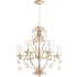 Quorum International San Miguel 5 Light 27-1/2" Wide Taper Candle Chandelier Persian White
