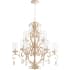 Quorum International San Miguel 9 Light 32" Wide Taper Candle Chandelier Persian White