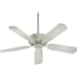 Quorum International Energy Star Rated Renaissance Indoor Ceiling Fan from the Chateaux Collection Studio White
