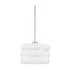 Quorum International 16" Wide Pendant Aged Brass