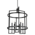 Quorum International Merrick 6 Light 21" Wide Pendant Matte Black