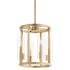 Quorum International Harbin 4 Light 19" Wide Pendant Aged Brass