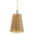 Quorum International Artisan 11" Wide Pendant Artisan Brass