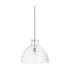 Quorum International Sunset 19" Wide Pendant Aged Brass
