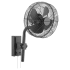 Quorum International Cyprus 13" 4 Blade Wall Fan Matte Black