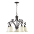 Quorum International Bryant 5 Light 30" Wide Chandelier Oiled Bronze