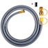 Real Flame Bidwell Natural Gas Conversion Kit For Fire Pit Gray