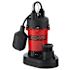 Red Lion RL-SP33T - 1/3 HP Thermoplastic Submersible Sump Pump with Tether Float Switch N/A