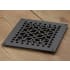 Reggio Registers Scroll Series 8" x 10" Floor Grille without Mounting Holes Cast Iron
