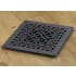 Reggio Registers Scroll Series 10" x 10" Floor Grille without Mounting Holes Cast Iron