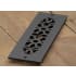 Reggio Registers Scroll Series 2-1/4" x 10" Grille with Mounting Holes Cast Iron