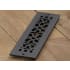 Reggio Registers Scroll Series 2-1/4" x 12" Floor Grille without Mounting Holes Cast Iron