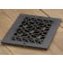 Reggio Registers Scroll Series 6" x 10" Grille with Mounting Holes Cast Iron