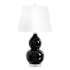 Regina Andrew June 29" Tall Vase Table Lamp Black